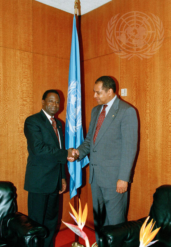 President of General Assembly meets with United States Assistant Secretary of State for African Affairs