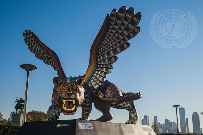 Guardian for International Peace and Security Gift from Mexico
