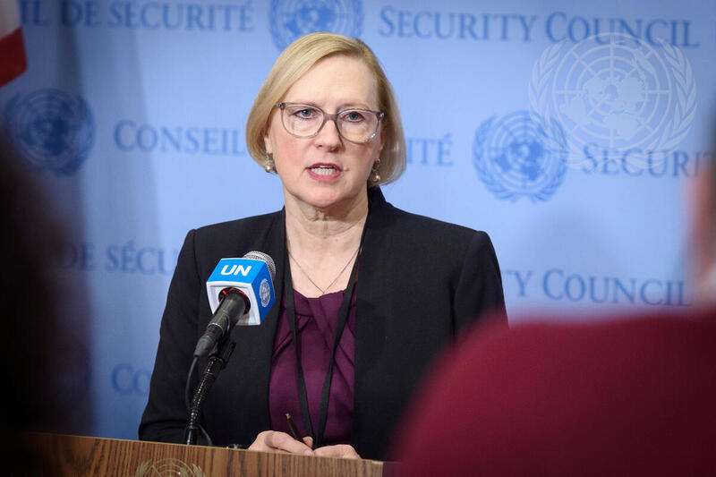 Head of UNFICYP Briefs Press After Security Council Consultations