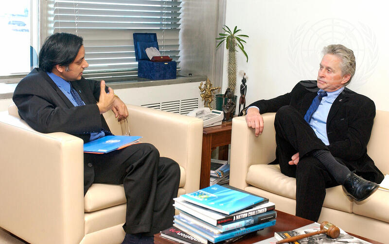 Under-Secretary-General for Public Information Meets UN Messenger of Peace