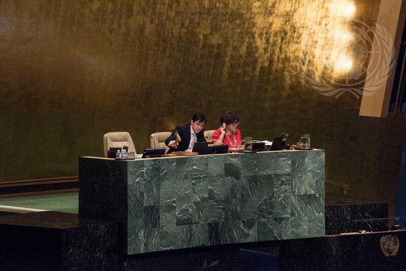 General Assembly Meets on Law of the Sea