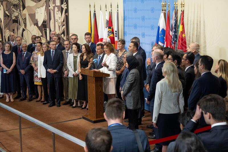 Deputy Prime Minister of Slovenia Briefs Press on UNRWA Shared Commitments
