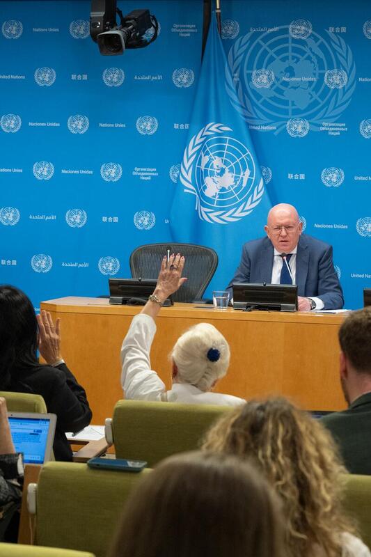 President of Security Council Briefs Press on Programme of Work