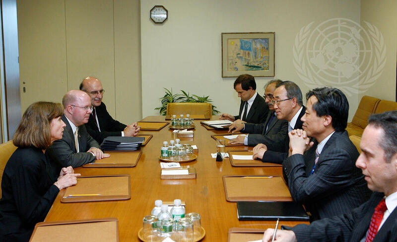 Secretary-General Meets Senior US Government Officials