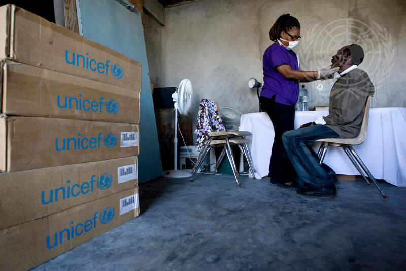 UNICEF Responds to Cholera Outbreak in Haiti