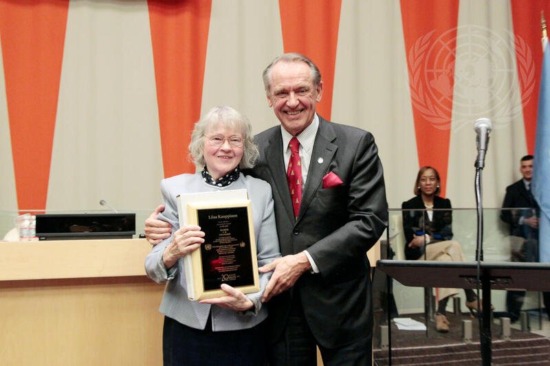 Award Ceremony and Commemoration of 65th Anniversary of Rights Declaration