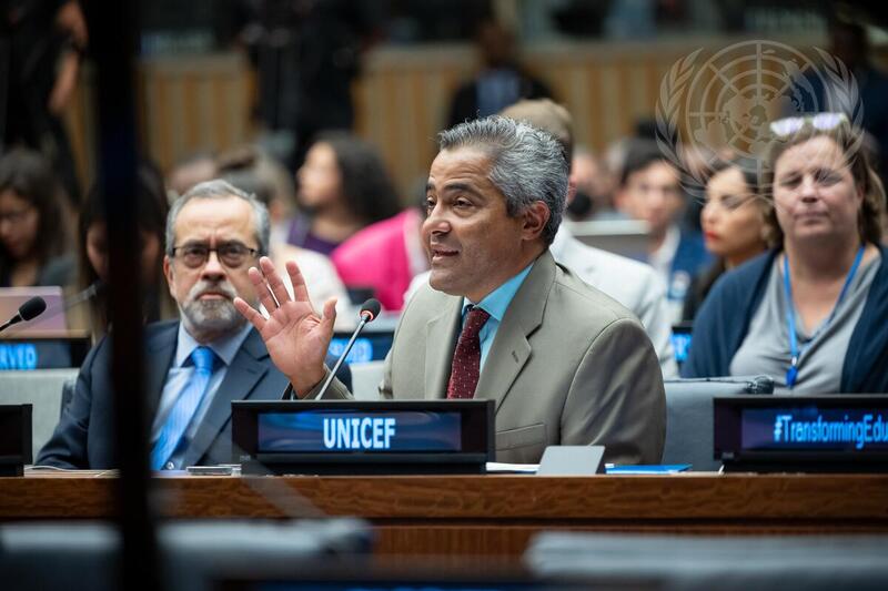 Session on Youth Declaration – Opportunities for Action during Transforming Education Summit