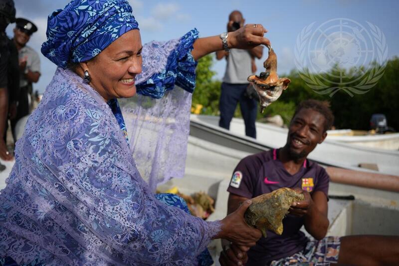 Deputy Secretary-General Meets with Fishermen in Antigua and Barbuda