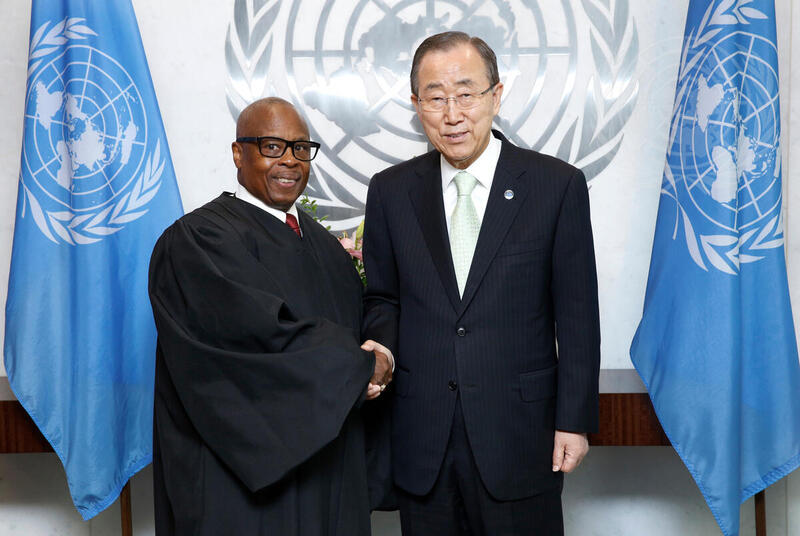 Secretary-General Swears in UN Dispute Tribunal Judge