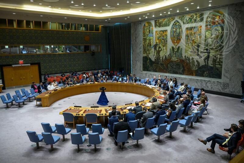 Security Council Meets on Maintenance of International Peace and Security