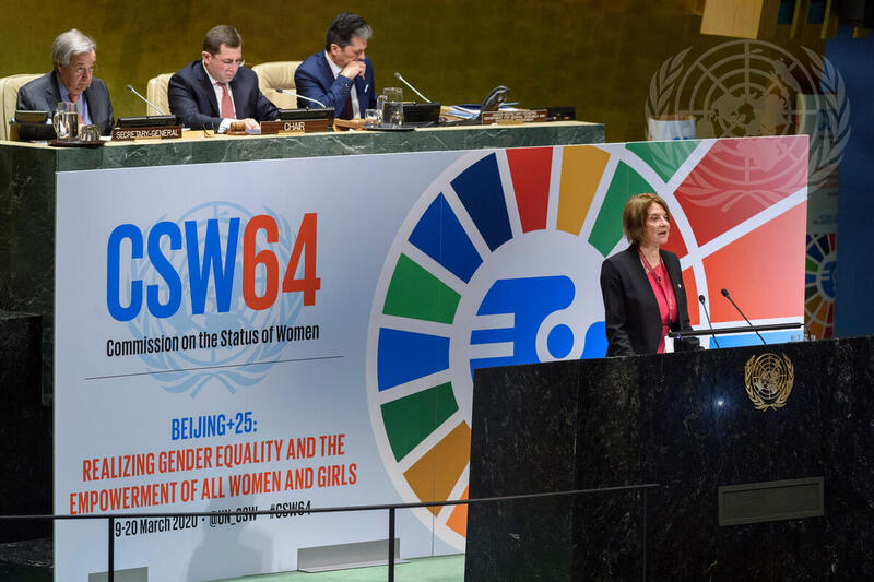 Opening of 64th Session of Commission on Status of Women