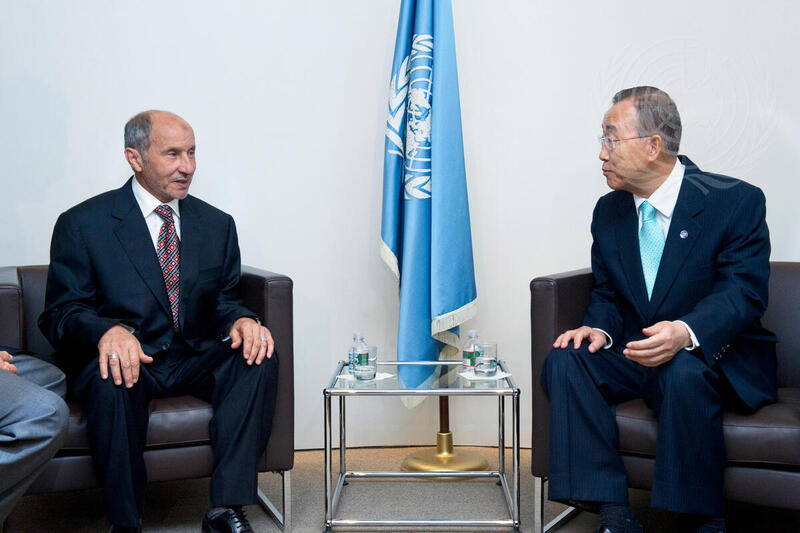 Secretary-General Meets President of Libya's NTC