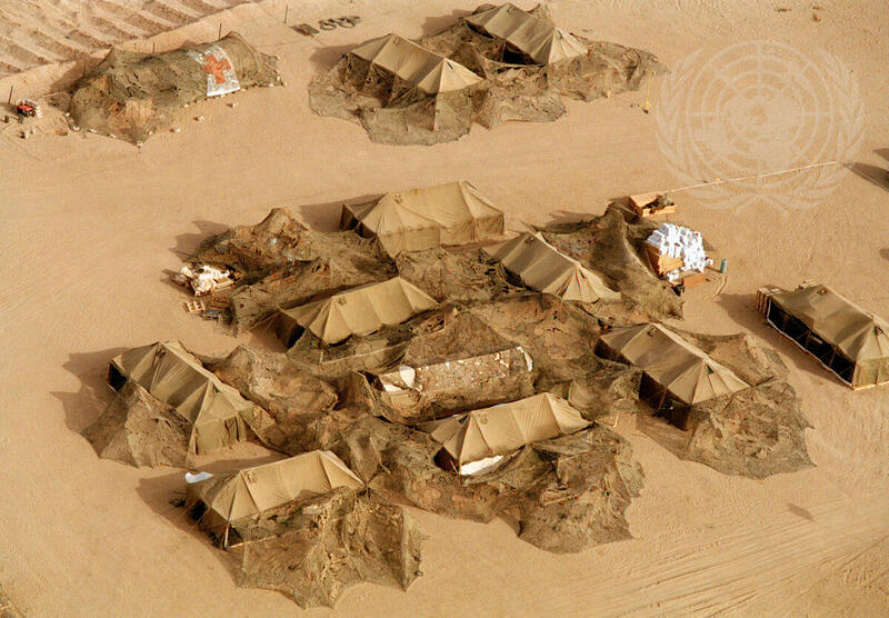 United Nations Iraq-Kuwait Observation Mission Monitors Demilitarized Zone