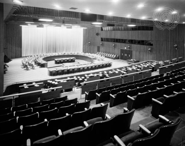 The Trusteeship Council Chamber at UN Headquarters