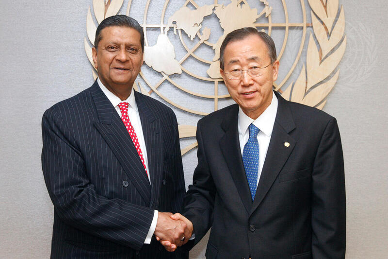 Secretary-General Meets Head of UN Office for Partnerships