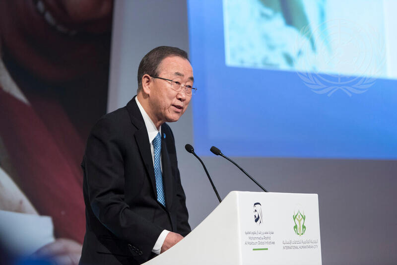 Secretary-General Speaks at High Level Panel on Humanitarian Financing