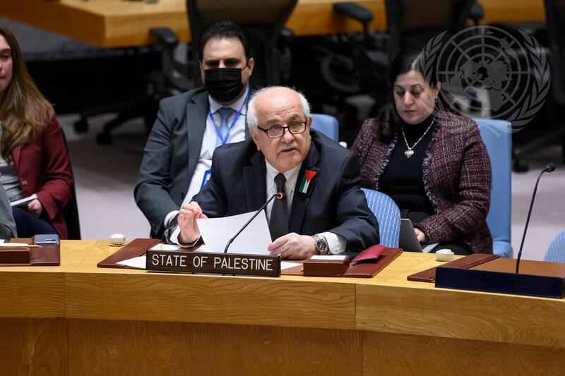Security Council Meets on Situation in Middle East Including Palestinian Question