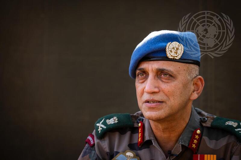 UNMISS Force Commander Visit Rokon, South Sudan