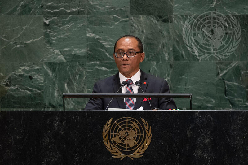 Foreign Minister of Timor-Leste Addresses General Assembly