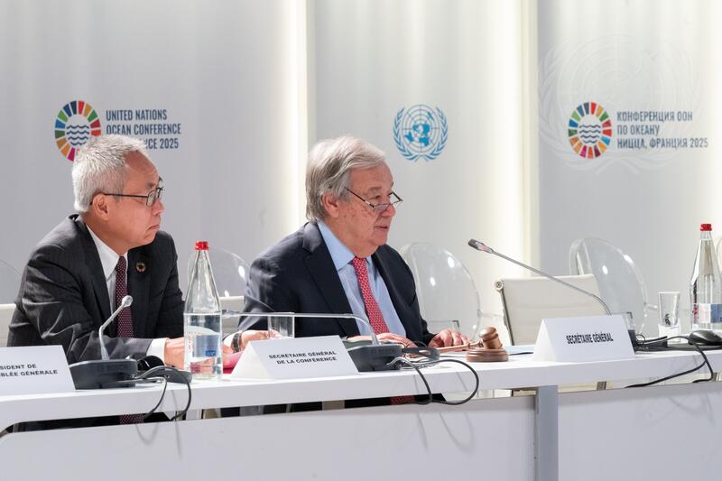 Secretary-General Chairs Opening of United Nations Ocean Conference