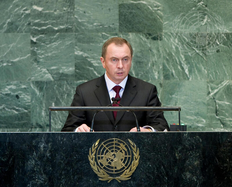 Minister for Foreign Affairs of Belarus Addresses General Assembly