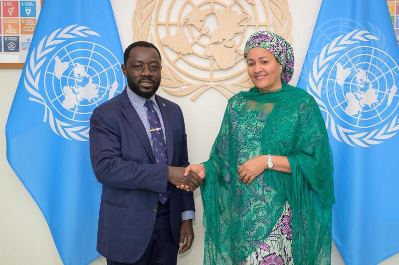Deputy Secretary-General Meets with President of UN Field Staff Union