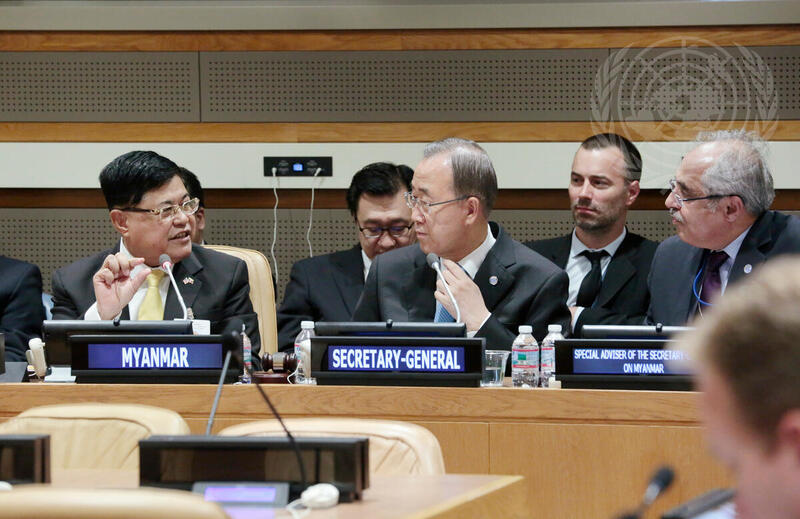 Secretary-General Attends Meeting of Partnership Group on Myanmar
