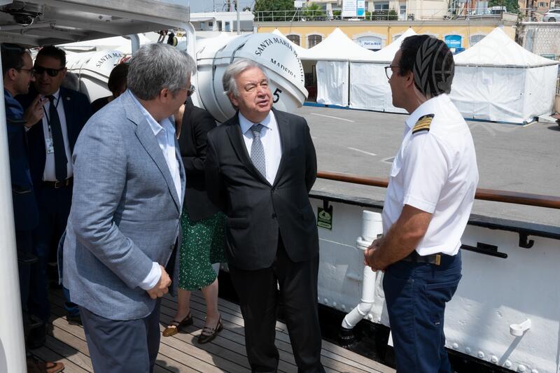 Secretary-General Attends United Nations Ocean Conference