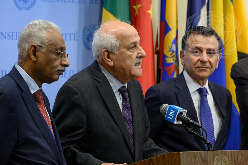 Permanent Observer of State of Palestine Briefs Press