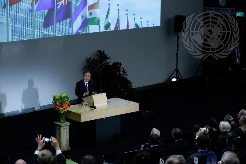 Secretary-General Gives Public Address at the University of Auckland
