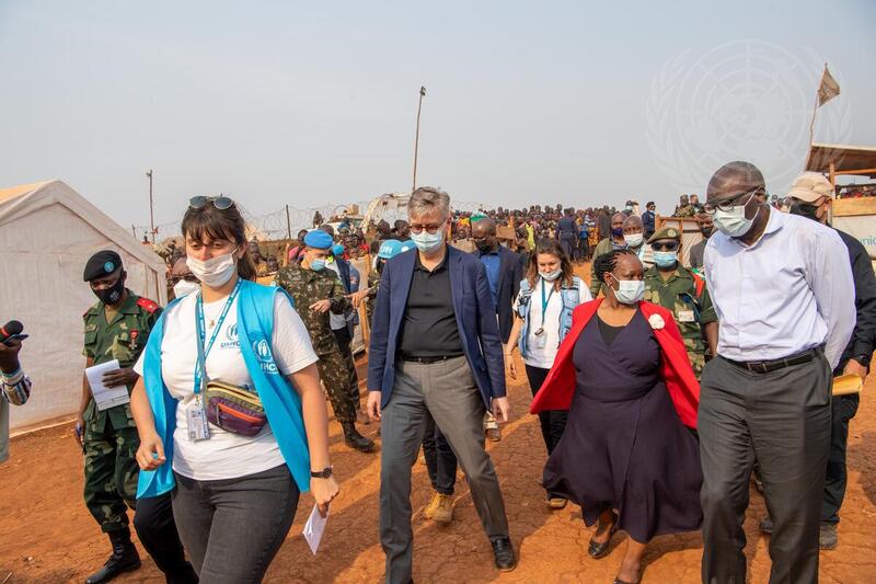 Under-Secretary-General for Peace Operations Visits IDP Camp in Democratic Republic of Congo