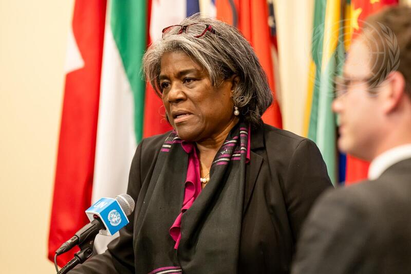 Permanent Representative of United States Briefs Press on Situation in Gaza