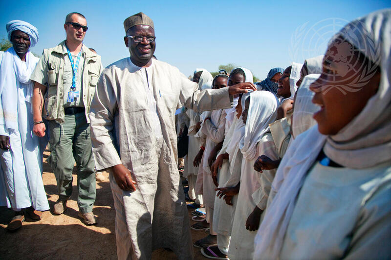 UNAMID Chief Visits West Darfur School