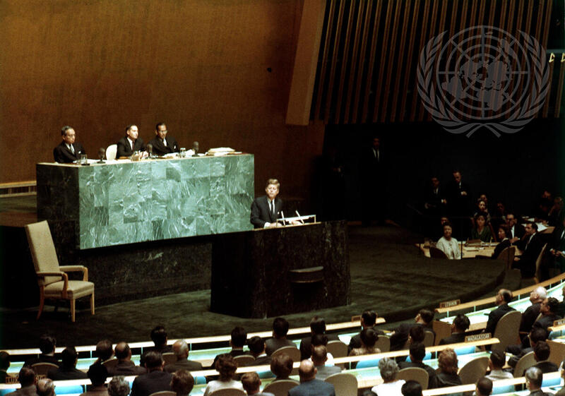 President of United States Visits United Nations Headquarters