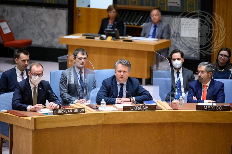 Security Council Meets on Maintenance of Peace and Security of Ukraine