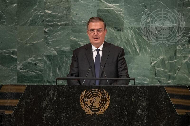 Foreign Minister of Mexico Addresses General Assembly Debate