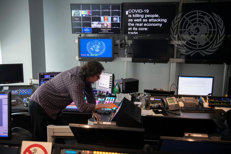 Secretary-General Holds Virtual Press Briefing on Coronavirus Outbreak