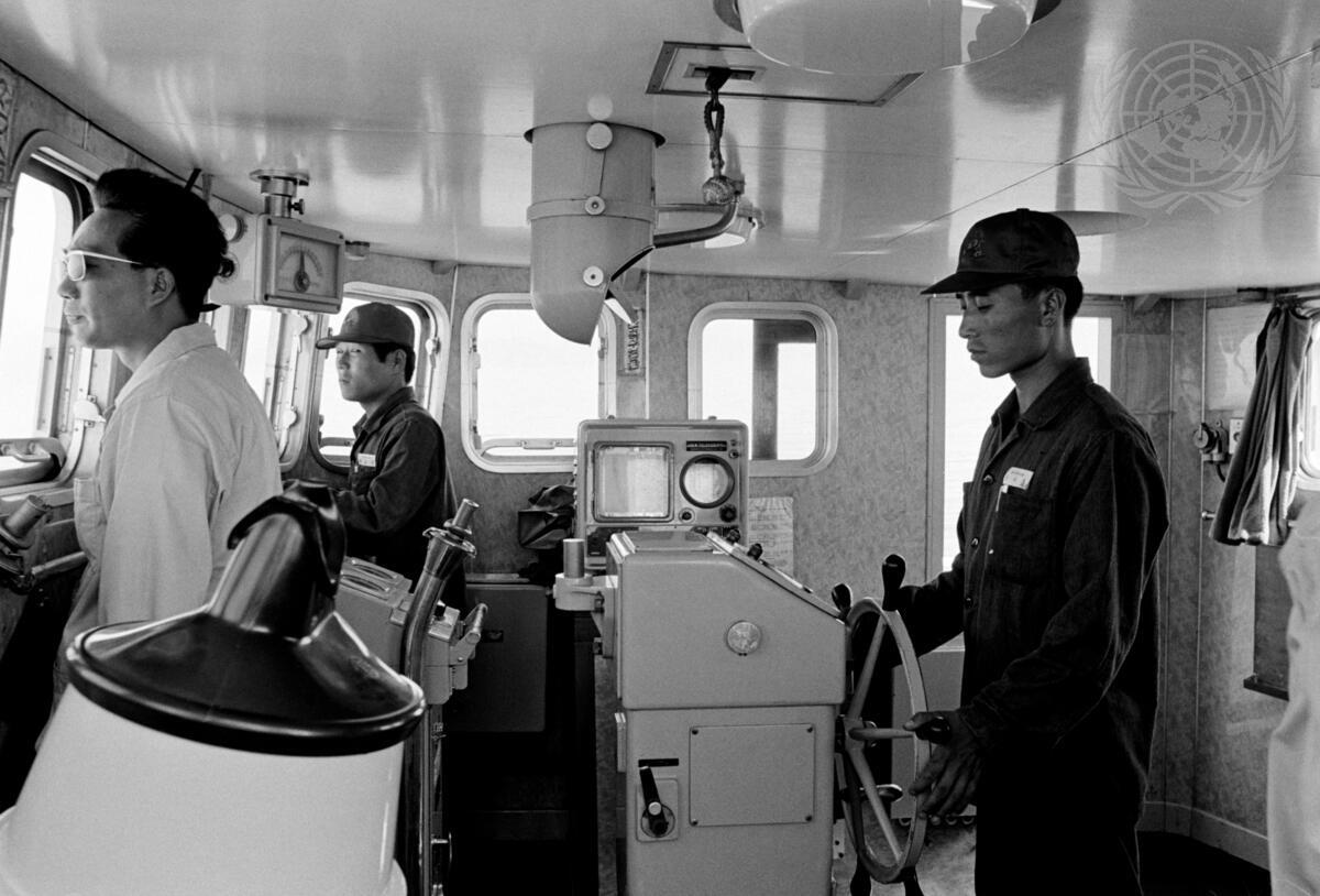 Deep Sea Fishing Training Centre in Pusan, Korea