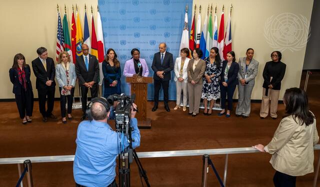 President of Darfur Women Action Group Briefs Press ahead of Security Council Meeting on Women and Peace and Security
