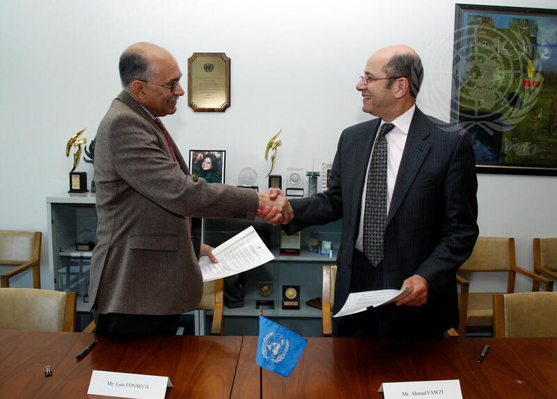 Photomontage of United Nations Publications | UN Photo