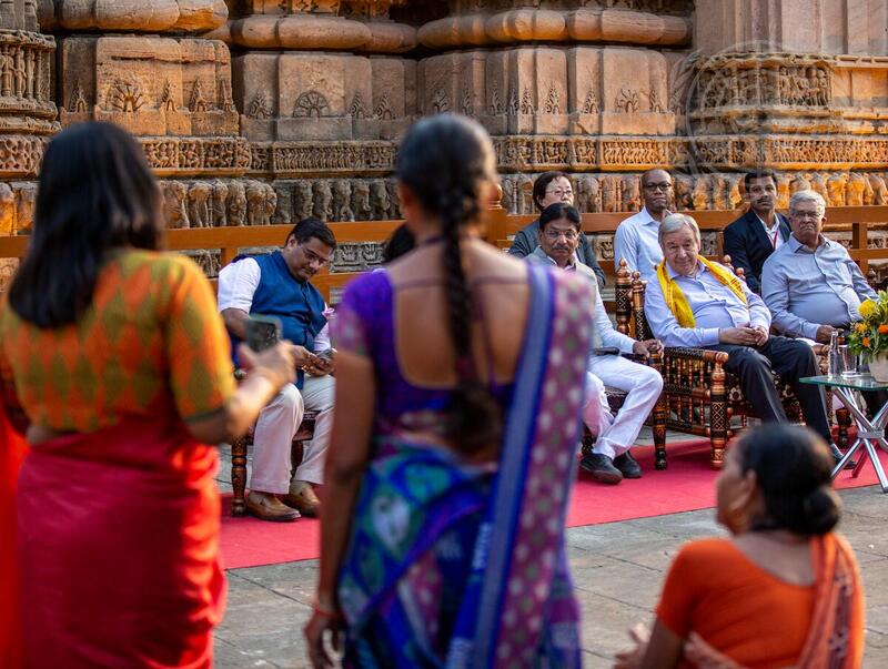 Secretary-General Visits Sun Temple in Modhera