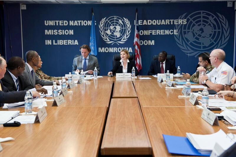 UNMIL and UNOCI Hold Joint Mission Meeting