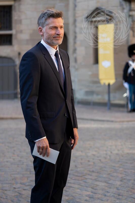 UNDP Goodwill Ambassador Arrive at Kronborg Castle in Helsingør