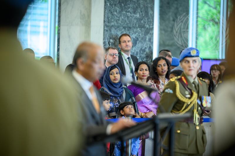 Peacekeeping Military Police Medal Award Ceremony