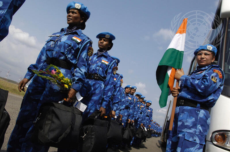 United Nations Peacekeepers Arrive in Liberia