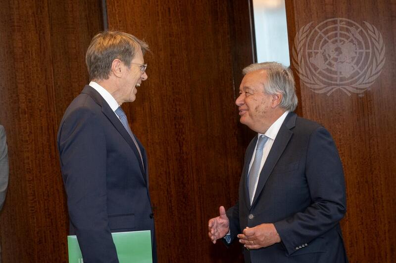 Secretary-General Meets with President of Security Council for September