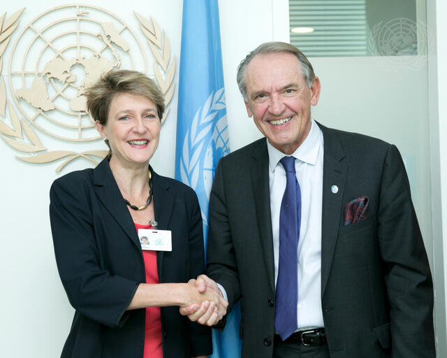 Deputy Secretary-General Meets Justice Minister of Switzerland