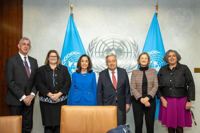 Secretary-General Meets with Co-Chairs of United Nations LGBTI Core Group