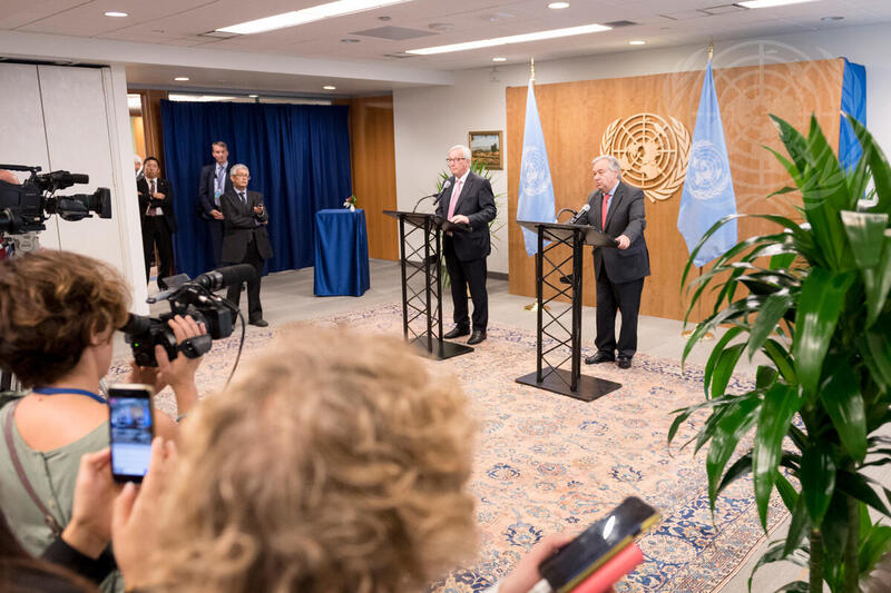Joint Press Encounter by Secretary-General and President of European Commission