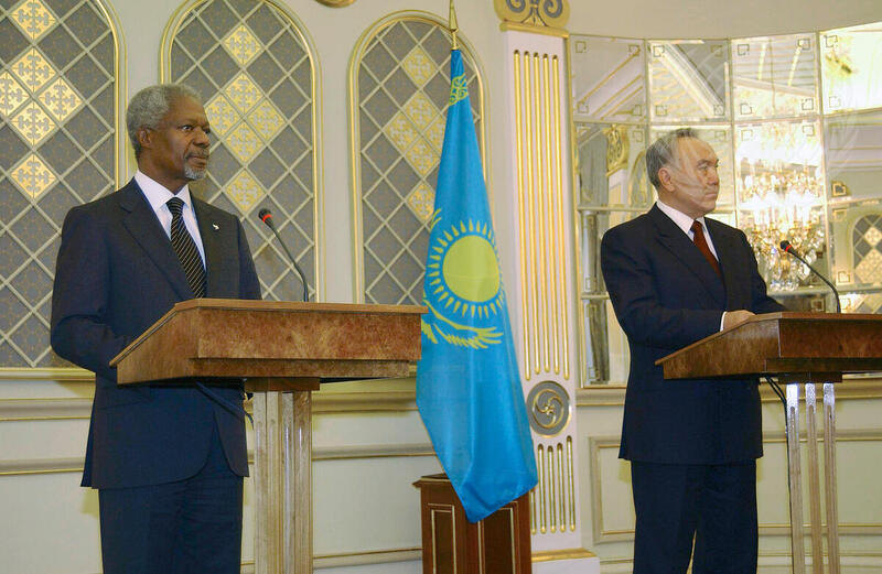 Secretary-General Visits Kazakhstan